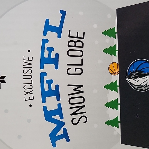 Mavericks Fan For Life Snow Globe - Picture 7 of 8